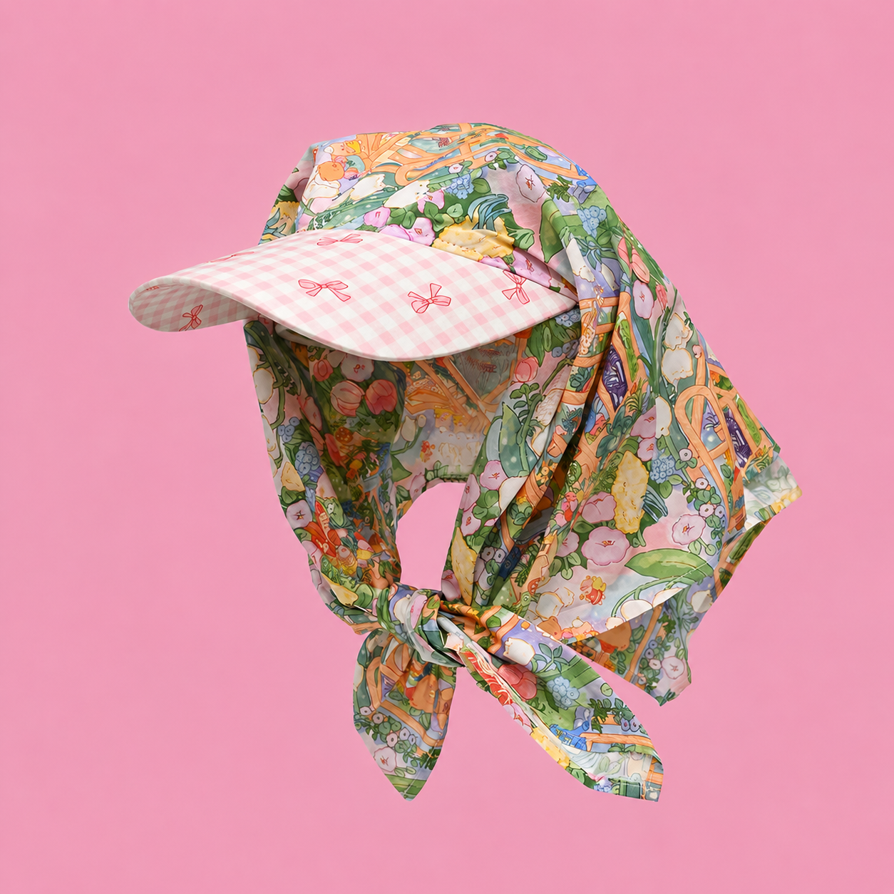 Ladies Scarf Cap 2