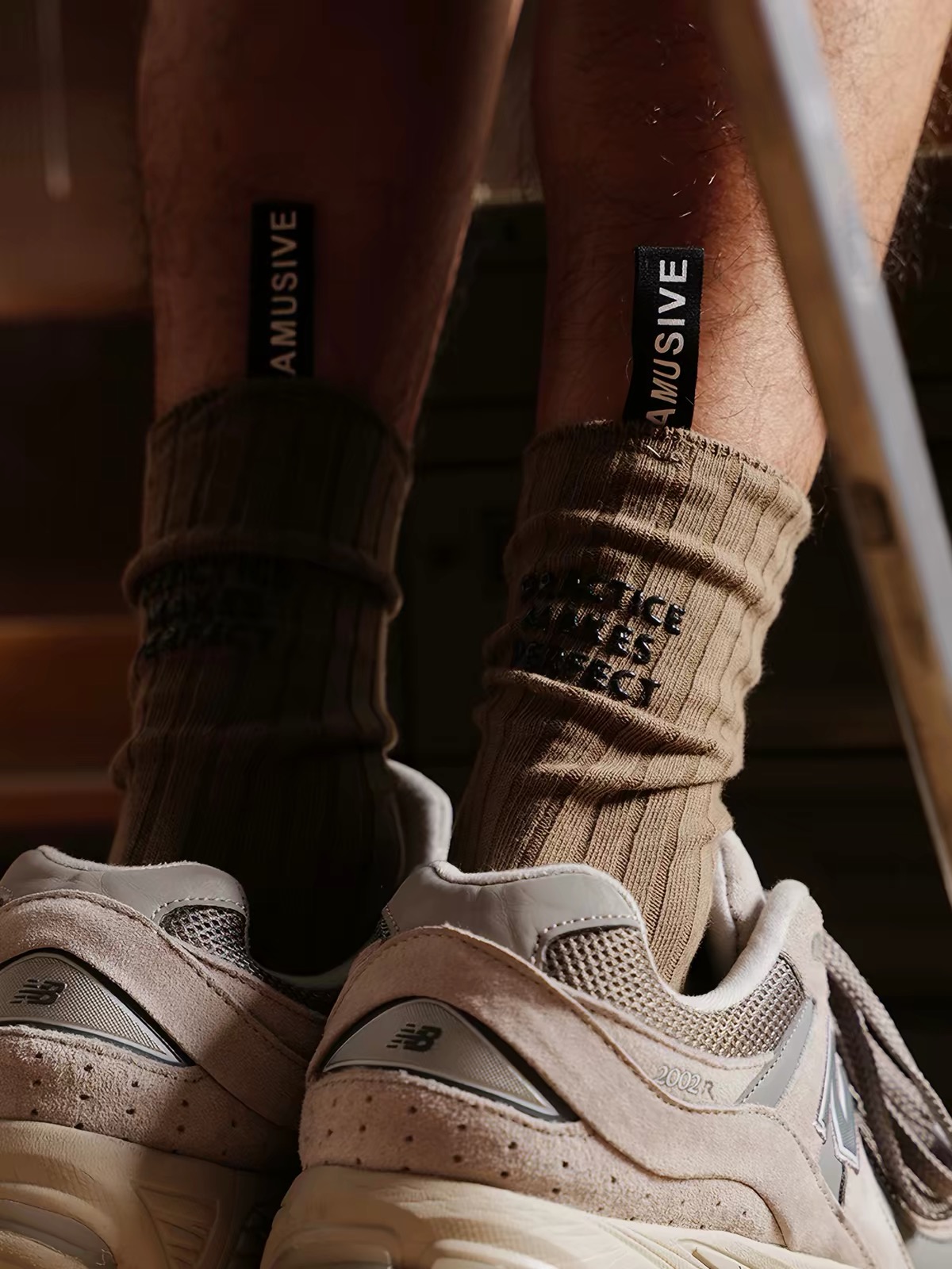 Unisex Motivational Crew Socks – "Practice Makes Perfect" Premium Cotton Athletic Socks | Casual, Sports & Streetwear 4