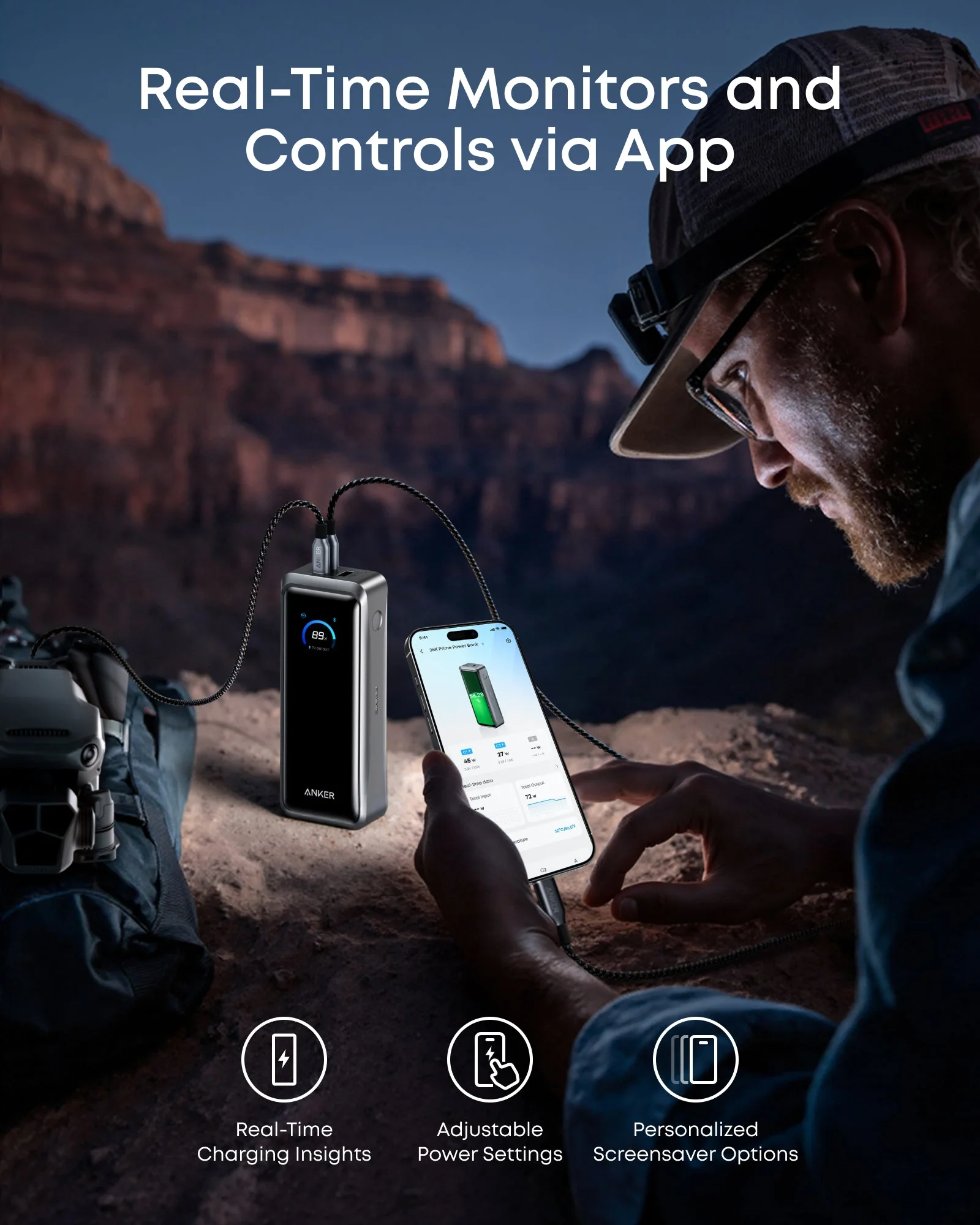 Anker Prime Power Bank (26K, 300W) 8
