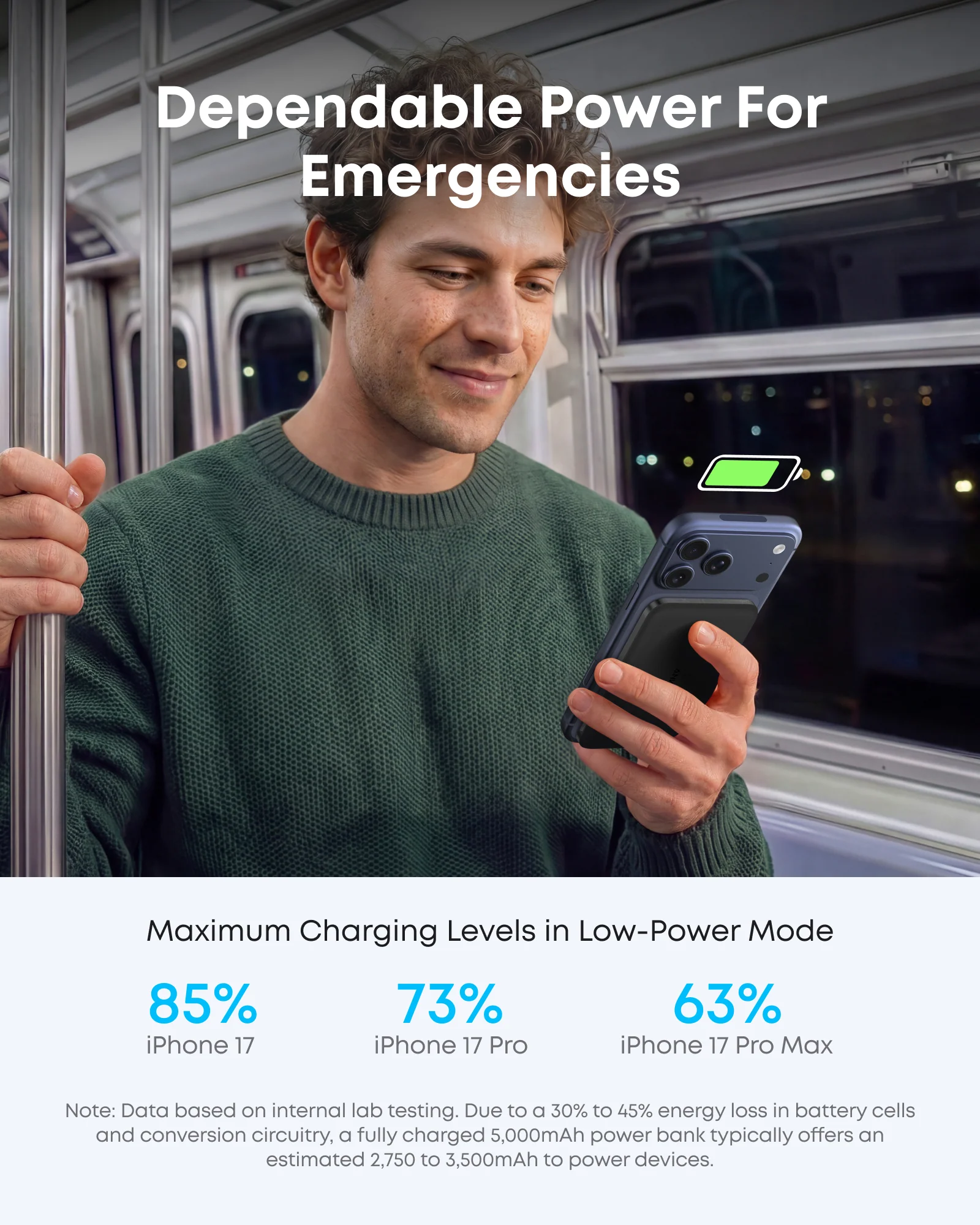 Anker Nano Power Bank (5K, MagGo, Slim) 7