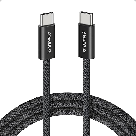 Anker Zolo 240W USB-C to USB-C Braided Fast Charging Cable
