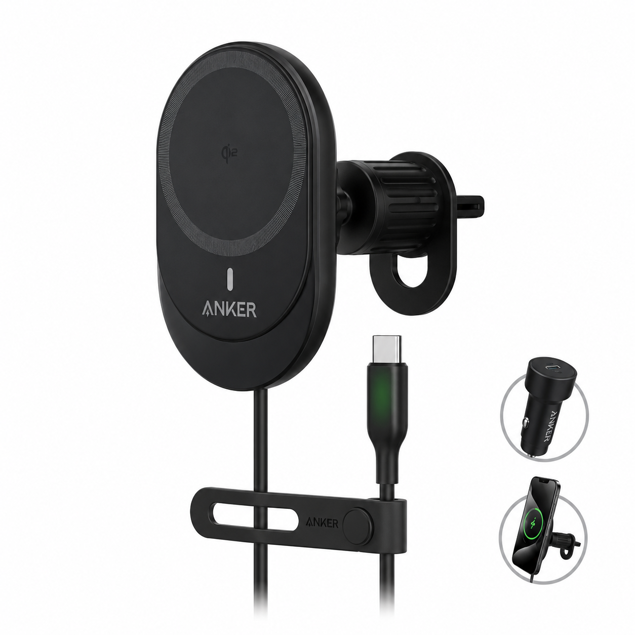 Anker MagGo Wireless Car Charger